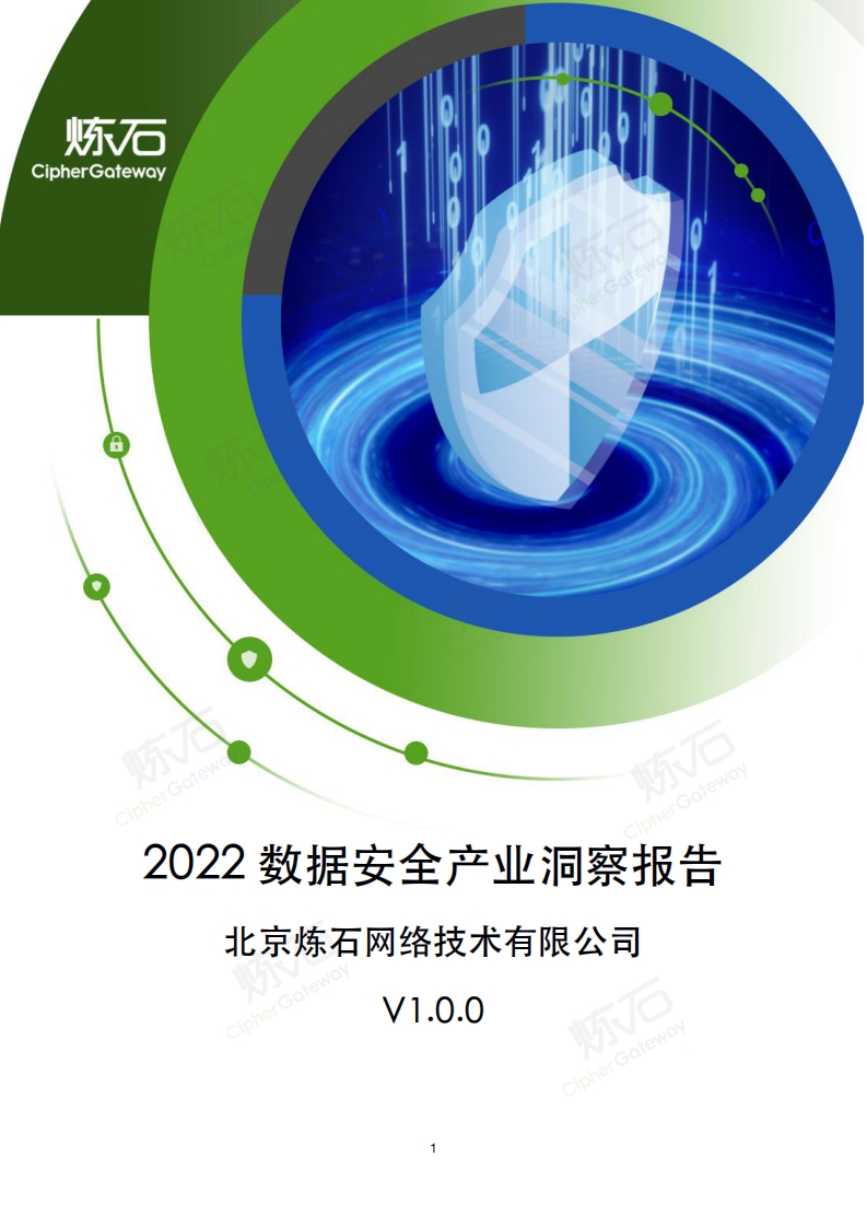 2022数据安全产业洞察报告