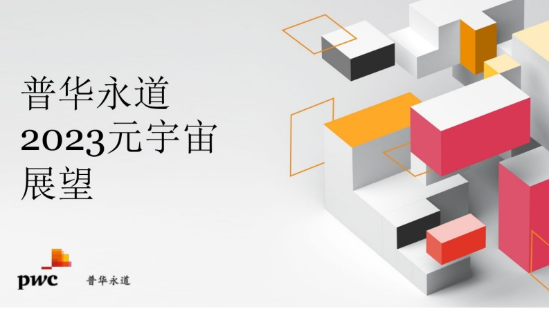 2023元宇宙展望pwc2023