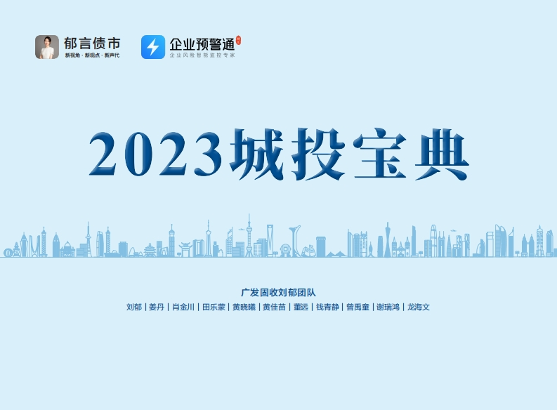 2023年城投宝典-233页