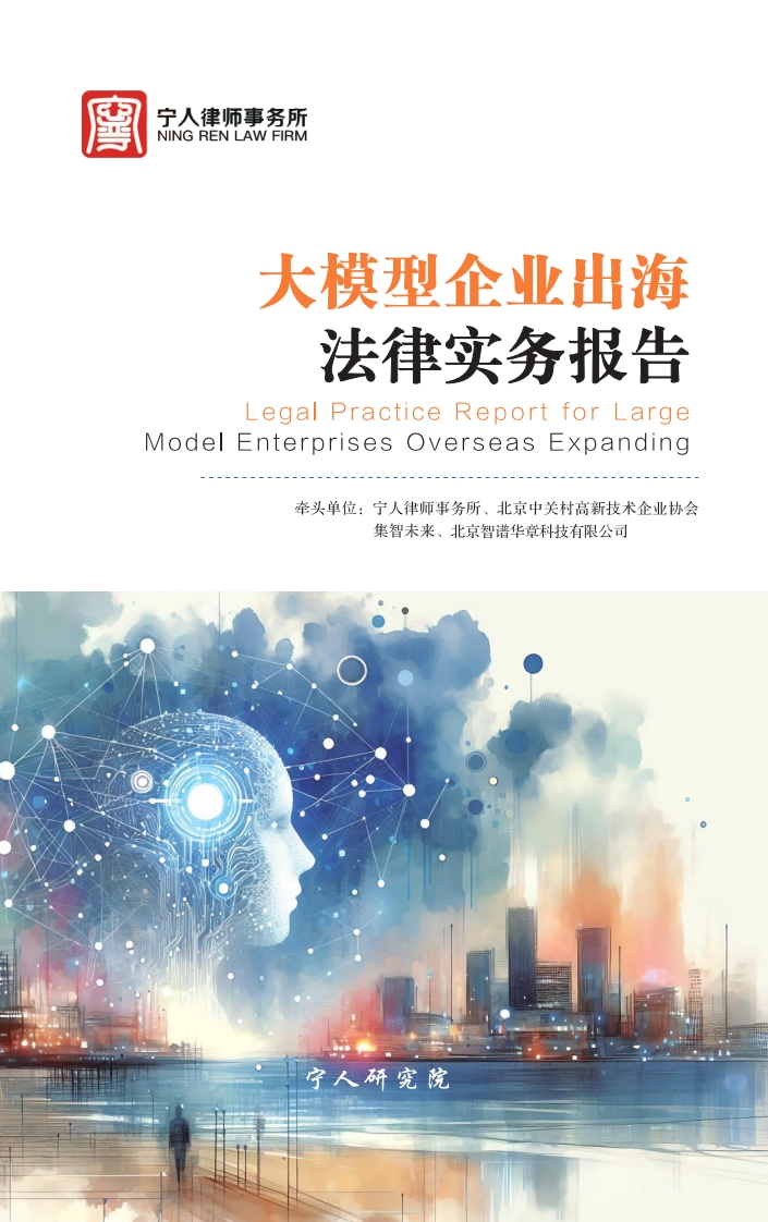 2024大模型企业出海法律实务报告-宁人律师事务所