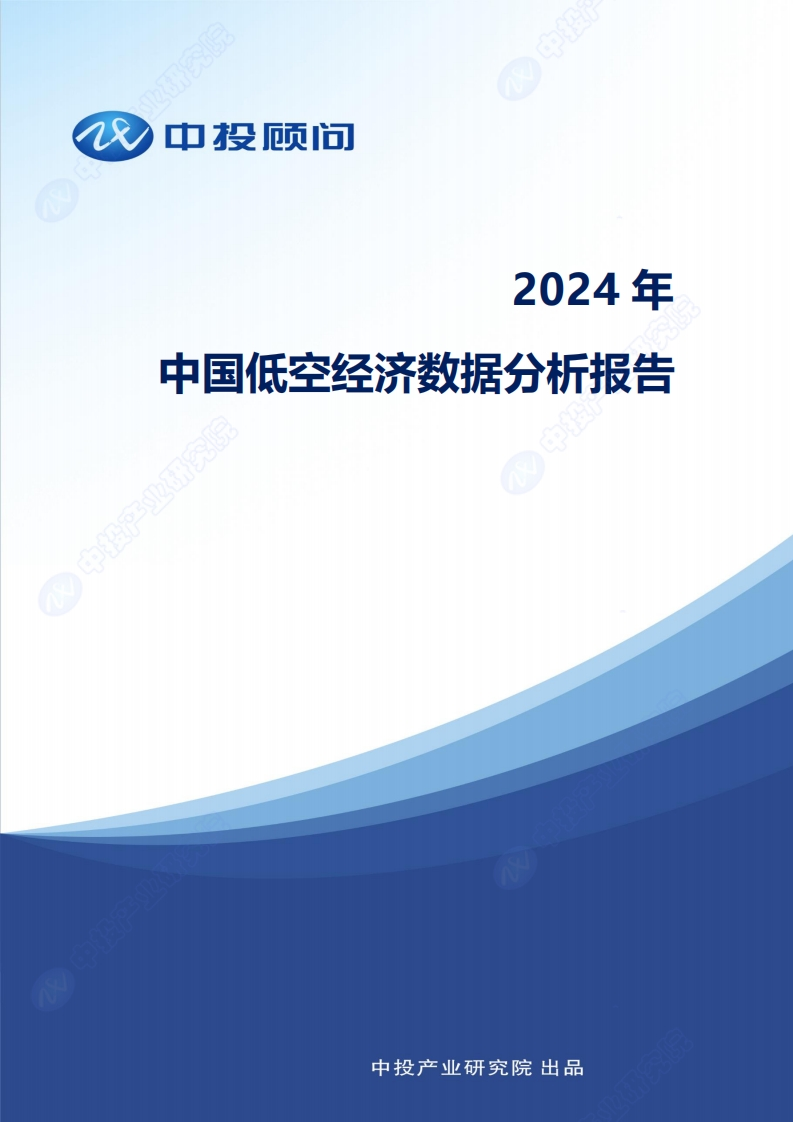 2024年中国低空经济数据分析报告