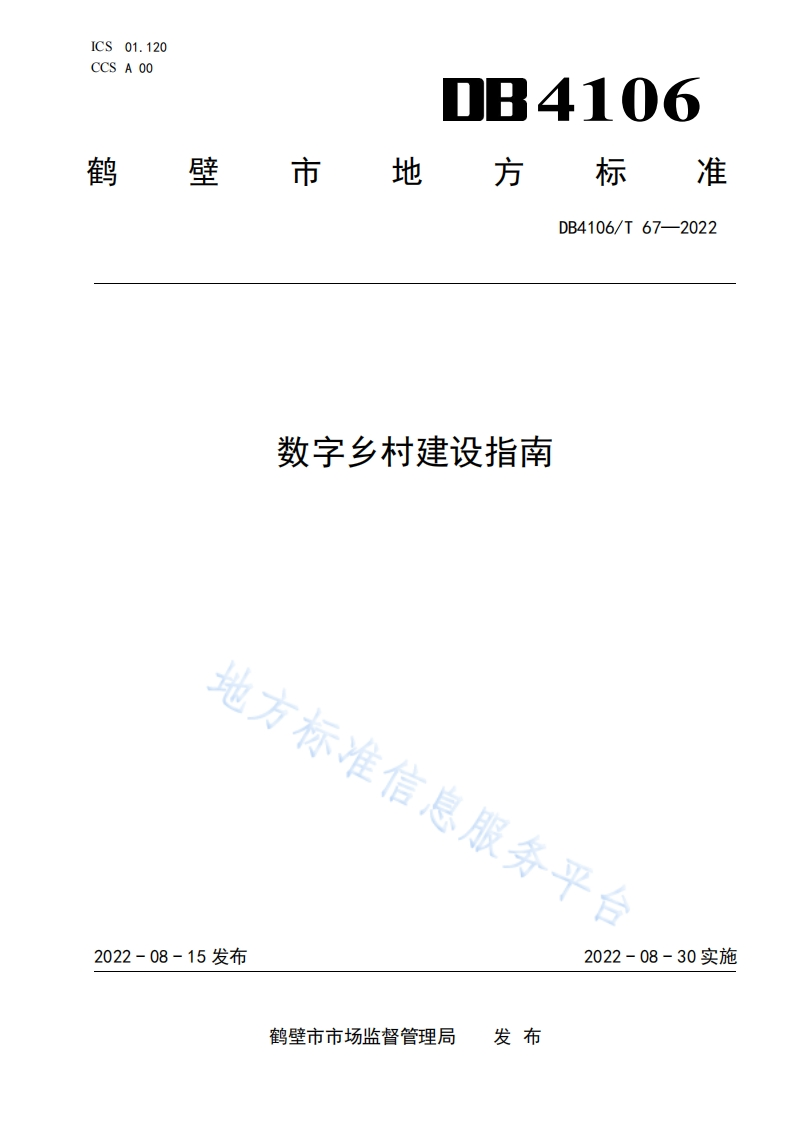 DB4106_T-67-2022-数字乡村建设指南