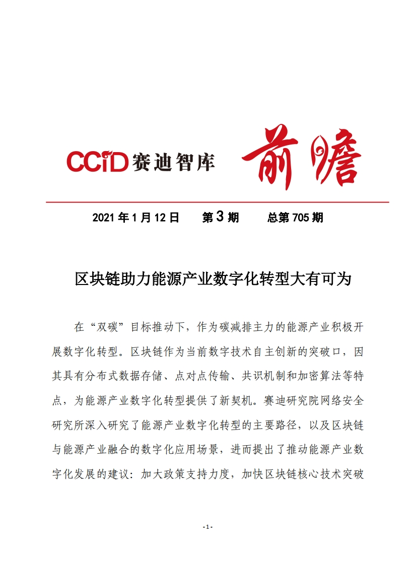 _能源数字化专题：区块链助力能源数字化转型-13页