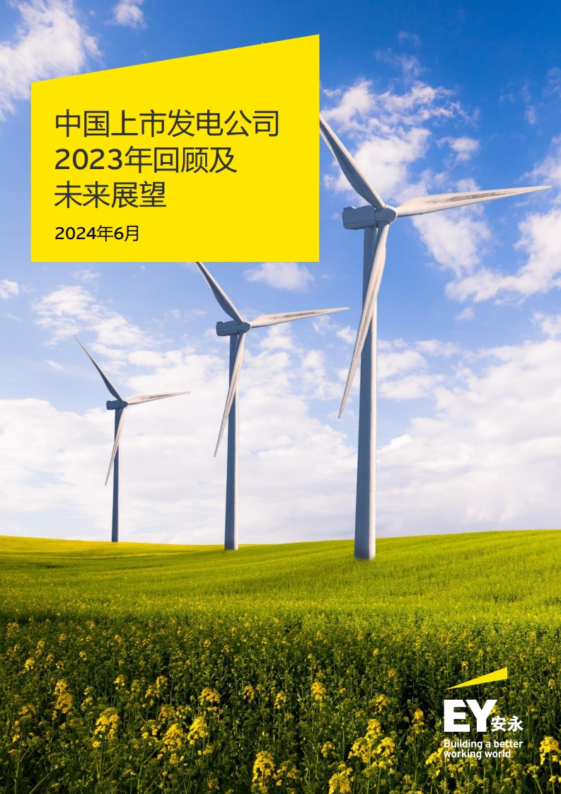 中国上市发电公司2023年回顾及未来展望-安永-2024.6-72页