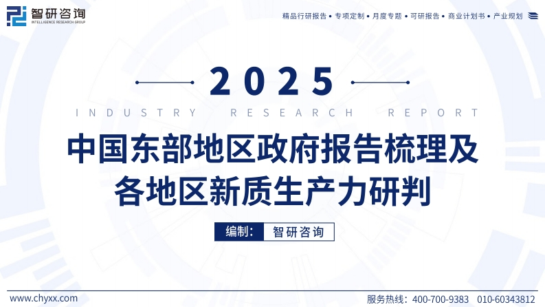 中国东部地区政府报告梳理及各地区新质生产力研判