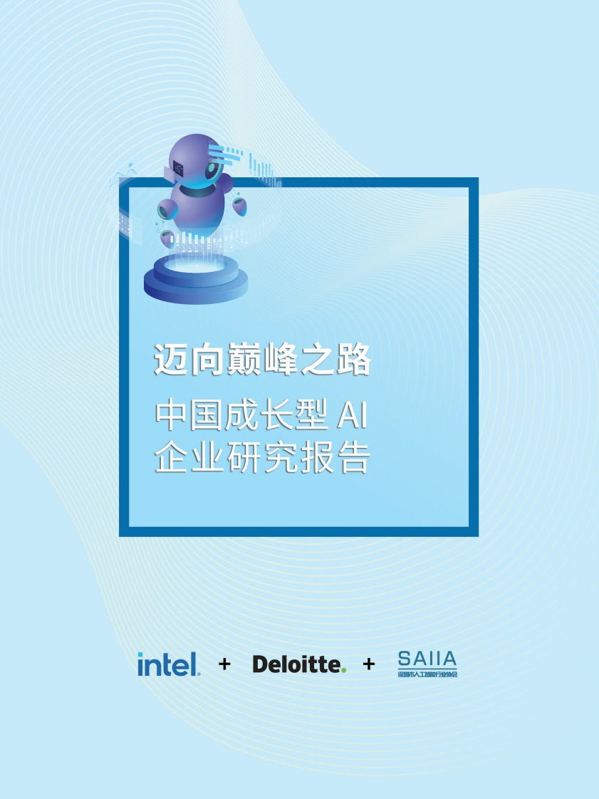 中国成长型AI企业研究报告