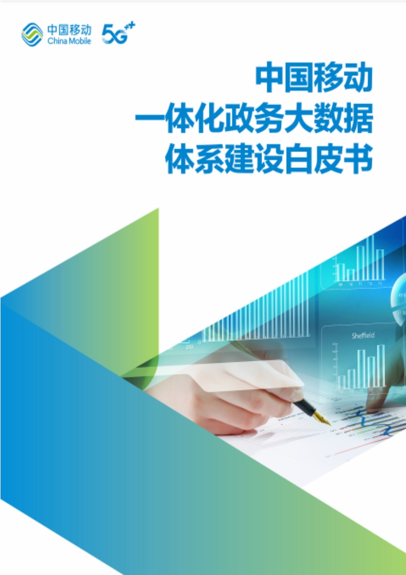 中国移动一体化政务大数据体系建设白皮书