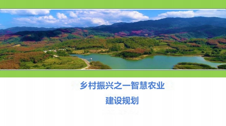 乡村振兴-智慧农业规划