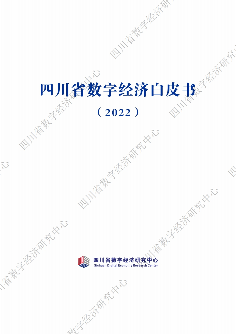 四川省数字经济发展白皮书