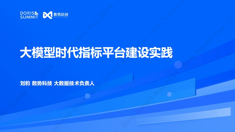 大模型时代的数据分析创新方案与实践-数势科技-刘豹-2025
