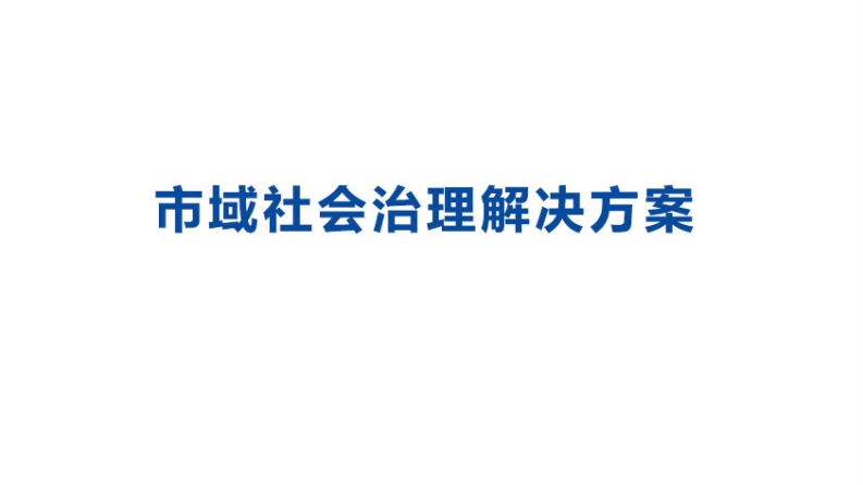 市域社会治理解决方案-45页