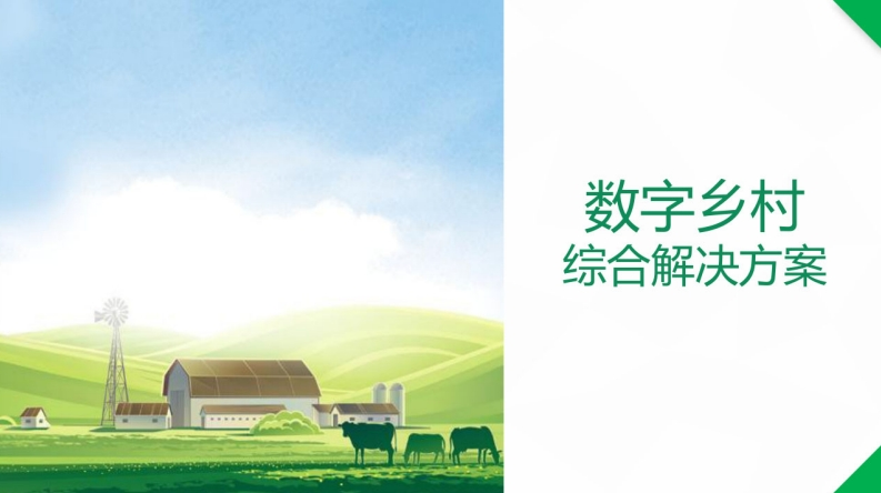 数字乡村综合解决方案