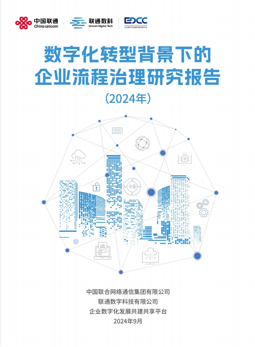 数字化转型背景下的企业流程治理研究报告（2024年）