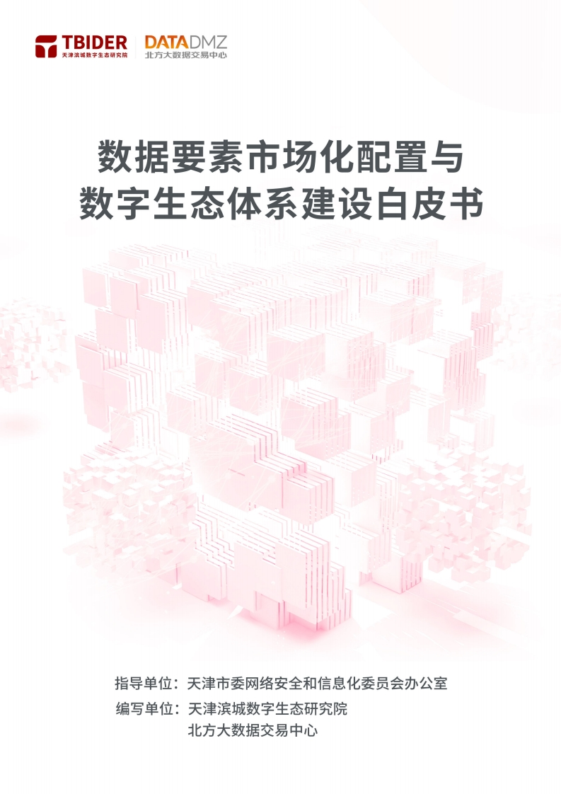 数据要素市场化配置与数字生态体系建设白皮书