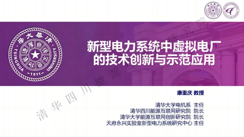 新型电力系统中虚拟电厂的技术创新与示范应用