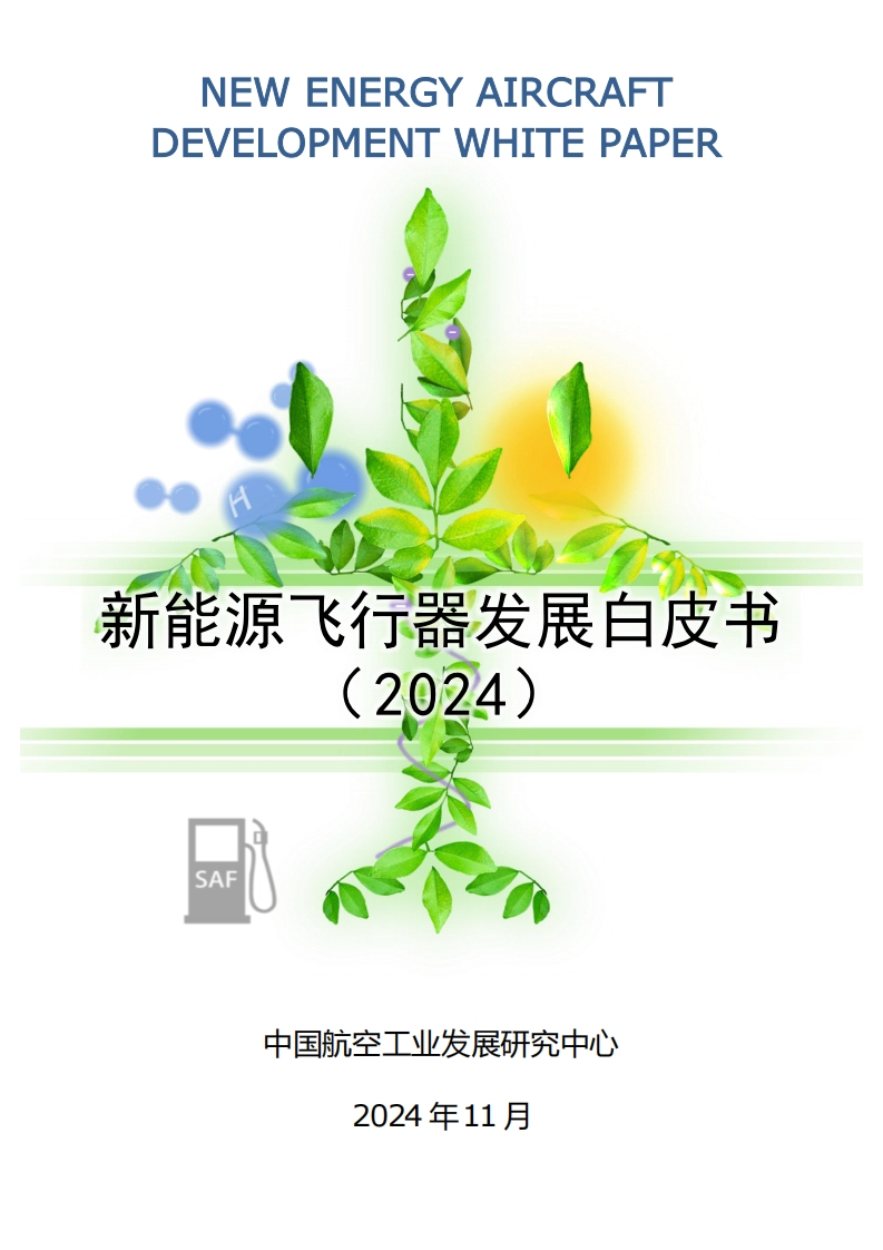 新能源飞行器发展白皮书（2024）航空工业发展中心-2024-11