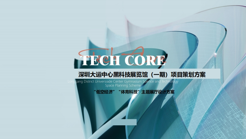 深圳大运中心黑科技展览馆“低空经济”主题展厅项目策划方案-2024-7-15