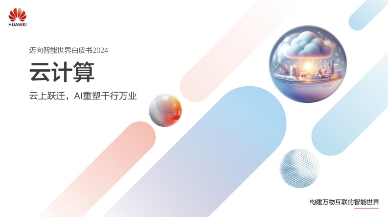迈向智能世界白皮书2024——云计算